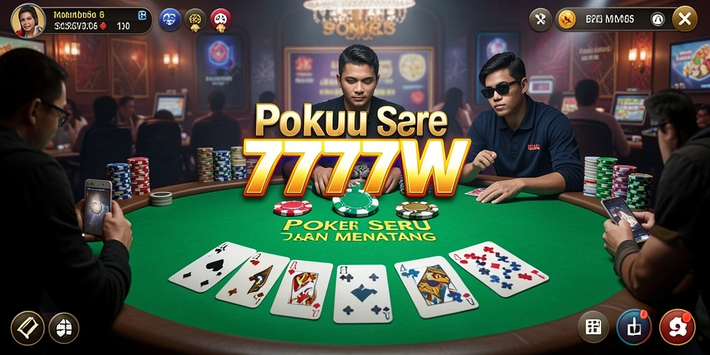 Tampilan gameplay dari 7777W yang seru dan interaktif.