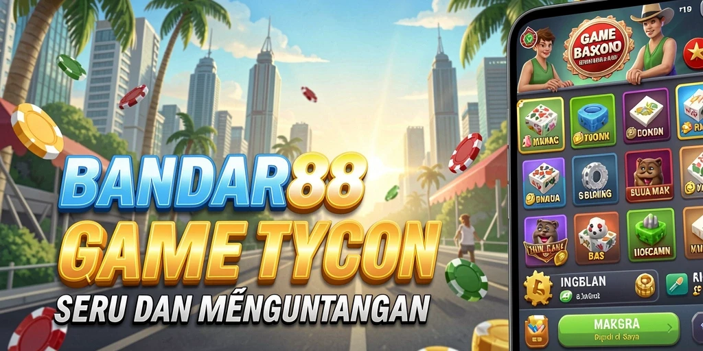 Tampilan gameplay <strong>BANDAR88</strong> yang menakjubkan dengan pembangunan bandar yang dinamis.