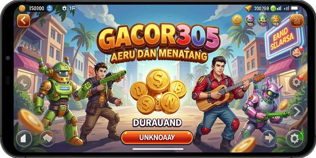 GACOR305: Gameplay Arcade yang penuh warna dan menantang.