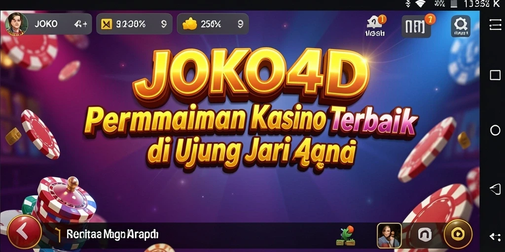 Gameplay seru dan mengasyikkan di JOKO4D, nikmati permainan kasino.