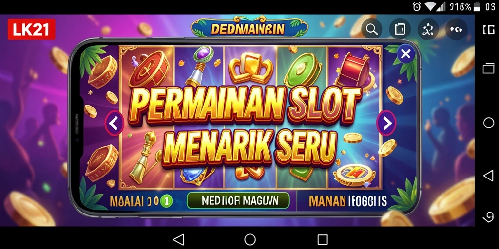 Tampilan gameplay LK21 yang mendebarkan dan penuh warna.