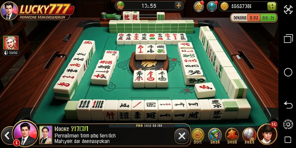 Tampilan gameplay dari LUCKY777 yang menegangkan dan penuh warna.