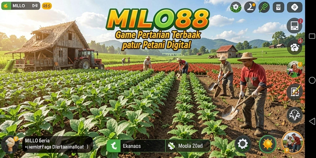 Capture gameplay menarik di dunia pertanian MILO88.
