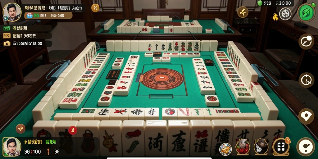 Tampilan gameplay N06 yang menarik dalam permainan Mahjong.