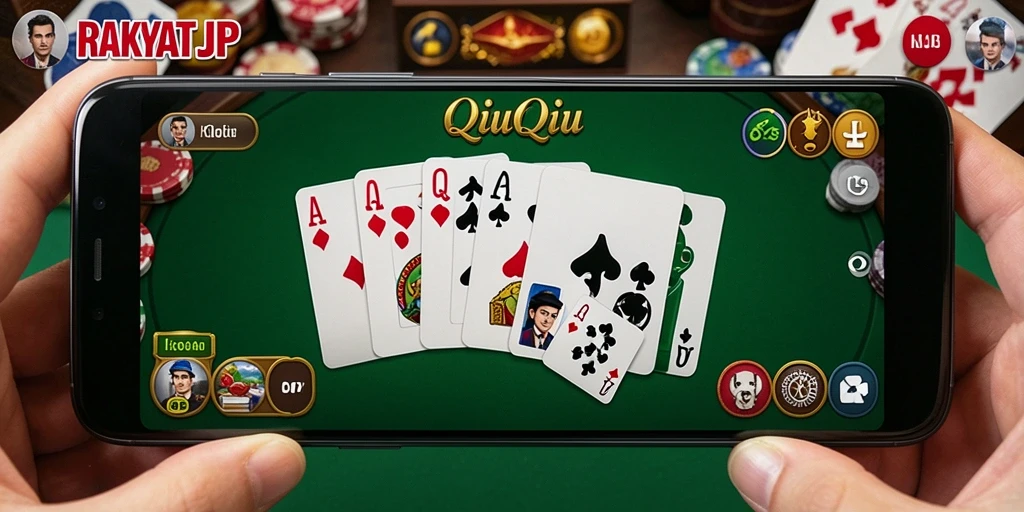Tampilan gameplay RAKYATJP yang mengasyikkan dan seru.